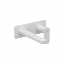 KLUDI - Renon Umyvadlová baterie pod omítku, 2-otvorová instalace, matná bílá (422445375)