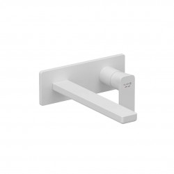 KLUDI - Renon Umyvadlová baterie pod omítku, 2-otvorová instalace, matná bílá (422455375)