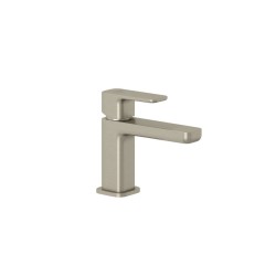 KLUDI - Renon Umyvadlová baterie s výpustí Push-Open, EcoPlus, kartáčovaný nikl (42267N575)
