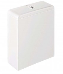 KLUDI - Resa C Splachovací nádržka, DualFlush, spodní přívod vody, lesklá bílá (28WCT43)