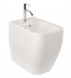 KLUDI - Resa C Stojící bidet, otvor pro baterii, lesklá bílá (28BIB0243)