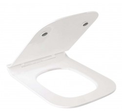 KLUDI - Resa C WC sedátko Slim, SoftClosing, QuickRelease, lesklá bílá (28WCS43)