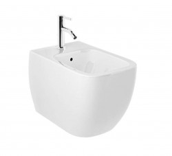 KLUDI - Resa C Závěsný bidet, otvor pro baterii, lesklá bílá (28BIW0143)