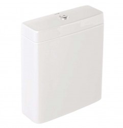 KLUDI - Resa R Splachovací nádržka, DualFlush, spodní přívod vody, lesklá bílá (23WCT43)