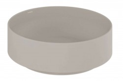 KLUDI - Resa R Umyvadlo na desku, průměr 40 cm, matná písečně šedá (58CW10O2)