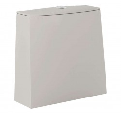 KLUDI - Resa S Splachovací nádržka, DualFlush, spodní přívod vody, matná písečně šedá (27WCTO2)