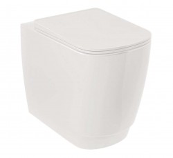 KLUDI - Resa S Stojící WC, vario odpad, Rimless, Spiralflush, lesklá bílá (27WCB0343)