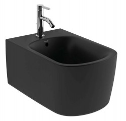 KLUDI - Resa S Závěsný bidet, otvor pro baterii, matná černá (27BIW0139)