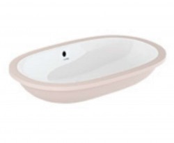 KLUDI - Resa Umyvadlo, 67x43 cm, s přepadem, lesklá bílá (59W0443)