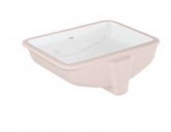 KLUDI - Resa Umývátko, 52x37 cm, bez přepadu, lesklá bílá (59W0543)