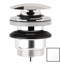 KLUDI - Rotexa Umyvadlová výpusť, ClickClack, matná bílá (1047053-00)