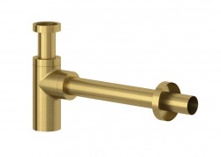 KLUDI - Sifony Designový sifon, kartáčované zlato (10020N0-00)