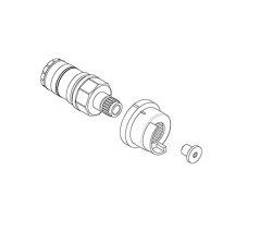KLUDI - Termostatická regulační jednotka TE-1 FIX G1 (7492600-00)