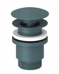 KLUDI - Umyvadlová výpusť, Push-Open, matná petrolejová (10426O3-00)