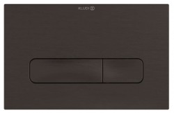 KLUDI - Unifix Ovládání splachování, kartáčovaný černý chrom (30PP01N2)