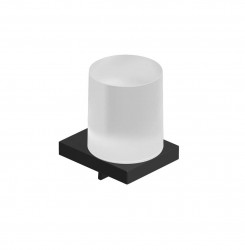 KLUDI - Vela C Dávkovač mýdla s držákem, sklo/matná černá (3197639)