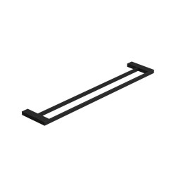 KLUDI - Vela C Držák ručníku, délka 63 cm, matná černá (3198839)