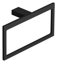 KLUDI - Vela C Držák ručníku, matná černá (3197839)