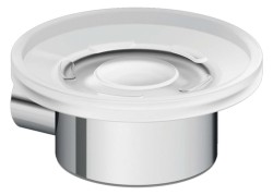 KLUDI - Vela R Mýdlenka s držákem, sklo/chrom (5898505)