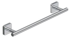 KLUDI - Vela S Držák ručníku, délka 35 cm, chrom (2596205)