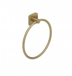 KLUDI - Vela S Držák ručníku, kartáčované zlato (25978N0)
