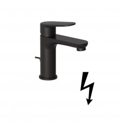 KLUDI - X1 Umyvadlová baterie s výpustí, matná černá (322763975)