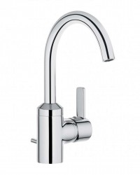 KLUDI - Zenta Páková umyvadlová baterie, s otočným výtokem a výpustí, chrom (382550575)