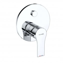 KLUDI - Zenta SL Baterie pod omítku pro 2 spotřebiče, chrom (487590565)