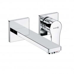 KLUDI - Zenta SL Umyvadlová baterie pod omítku, 2-otvorová instalace, chrom (482440565)