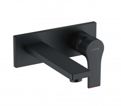 KLUDI - Zenta SL Umyvadlová baterie pod omítku, matná černá (482473965)
