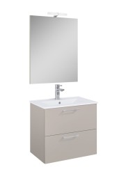 Koupelnová sestava s umyvadlem Ceramia Lea 61,5x55x41,7 cm kašmír LEASET60C (LEASET60C)