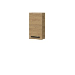 Koupelnová skříňka nízká s černou úchytkou SAT Cube Way 32,5x63x20 cm dub Hickory mat CUBE3CH32DH (CUBE3CH32DH)