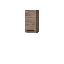 Koupelnová skříňka nízká s černou úchytkou SAT Cube Way 32,5x63x20 cm dub Wellington mat CUBE3CH32DW (CUBE3CH32DW)