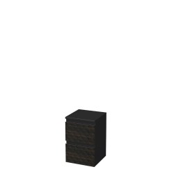 Koupelnová skříňka nízká SAT Cube Way 32,5x51x33 cm hnědá mat CUBE3DN322ZHP (CUBE3DN322ZHP)