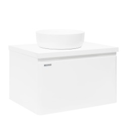 Koupelnová skříňka pod umyvadlo Naturel Ancona 80x46 cm bílá lesk ANCONA280BLD (ANCONA280BLD)