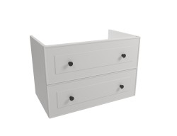 Koupelnová skříňka pod umyvadlo Naturel Forli 80x45x46 cm bílá FORLI80BI (FORLI80BI)