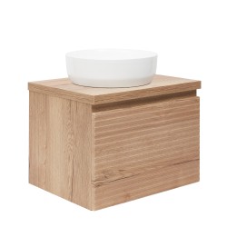Koupelnová skříňka pod umyvadlo Naturel Savona 58x43x44,8 cm dub halifax mat SAVONA60DHD (SAVONA60DHD)