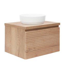 Koupelnová skříňka pod umyvadlo Naturel Savona 78x43x44,8 cm dub halifax mat SAVONA80DHD (SAVONA80DHD)