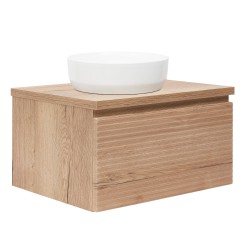 Koupelnová skříňka pod umyvadlo Naturel Savona 98x43x44,8 cm dub halifax mat SAVONA100DHD (SAVONA100DHD)
