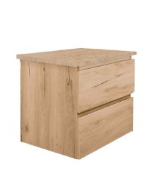 Koupelnová skříňka s dubovou krycí deskou SAT B-Way dub mat BWAY260OAKDESK (BWAY260OAKDESK)