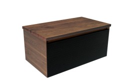 Koupelnová skříňka s krycí deskou Naturel Monza 79x30x45 cm ořech mat MONZA80BN (MONZA80BN)