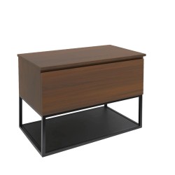 Koupelnová skříňka s krycí deskou SAT B-Way 59x30x45 cm ořech mat BWAY60NUTDESK (BWAY60NUTDESK)