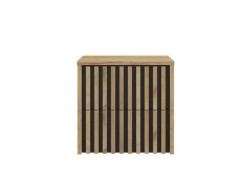 Koupelnová skříňka s krycí deskou SAT Delano 60x56x45 cm dub mat DELANO60ZDCDE (DELANO60ZDCDE)