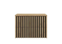 Koupelnová skříňka s krycí deskou SAT Delano 80x56x45 cm dub mat DELANO80ZDCDE (DELANO80ZDCDE)