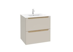 Koupelnová skříňka s umyvadlem Naturel Stilla 60x60x45 cm kašmír mat STILLADK06056U1 (STILLADK06056U1)