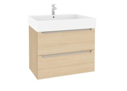 Koupelnová skříňka s umyvadlem Naturel Stilla 80x60x45 cm dub vincenza mat STILLADV08057U2 (STILLADV08057U2)