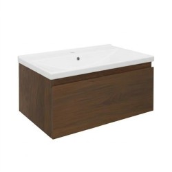 Koupelnová skříňka s umyvadlem SAT B-Way 59x30x45 cm ořech mat BWAY60NUTU1 (BWAY60NUTU1)