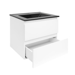 Koupelnová skříňka s umyvadlem SAT B-Way 59x50x45 cm bílá lesk BWAY260WU4B (BWAY260WU4B)