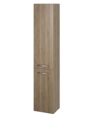 Koupelnová skříňka vysoká Cersanit LARA 30x150x25 cm ořech mat S926-008-DSM (S926-008-DSM)