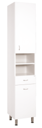 Koupelnová skříňka vysoká Keramia Pro 35x192x33,3 cm bílá PROV35K (PROV35K)